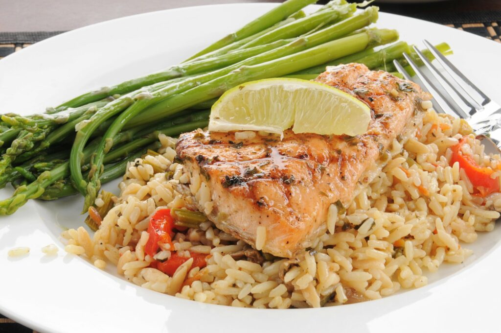 Grilledsalmonandasparagus Uncategorized