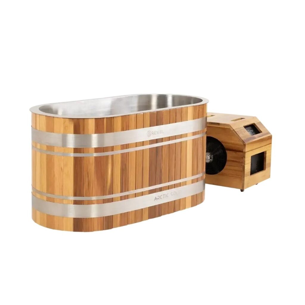 revel arctic cedar ice bath